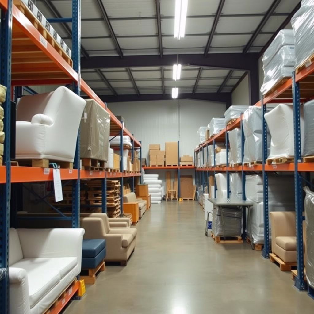 تخزين العفش بطريقة آمنة في مستودعات شركة سكّر جدة تخزين العفش بطريقة آمنة في مستودعات شركة سكّر جدة