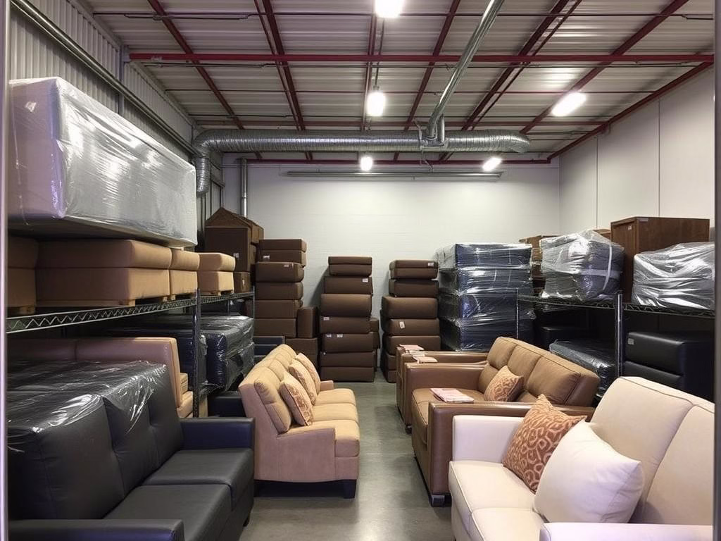 خدمة تخزين الأثاث في مستودعات آمنة خدمة تخزين الأثاث في مستودعات آمنة