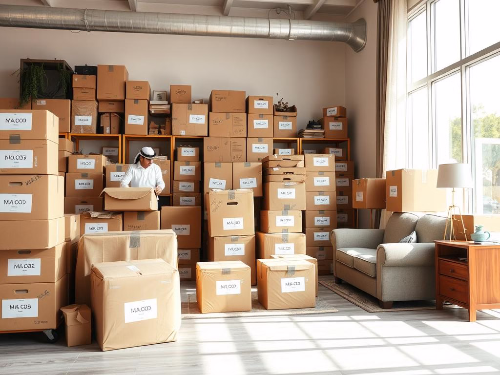 فرز وتصنيف الأثاث قبل نقل عفش من الباحة إلى النعيرية فرز وتصنيف الأثاث قبل نقل عفش من الباحة إلى النعيرية