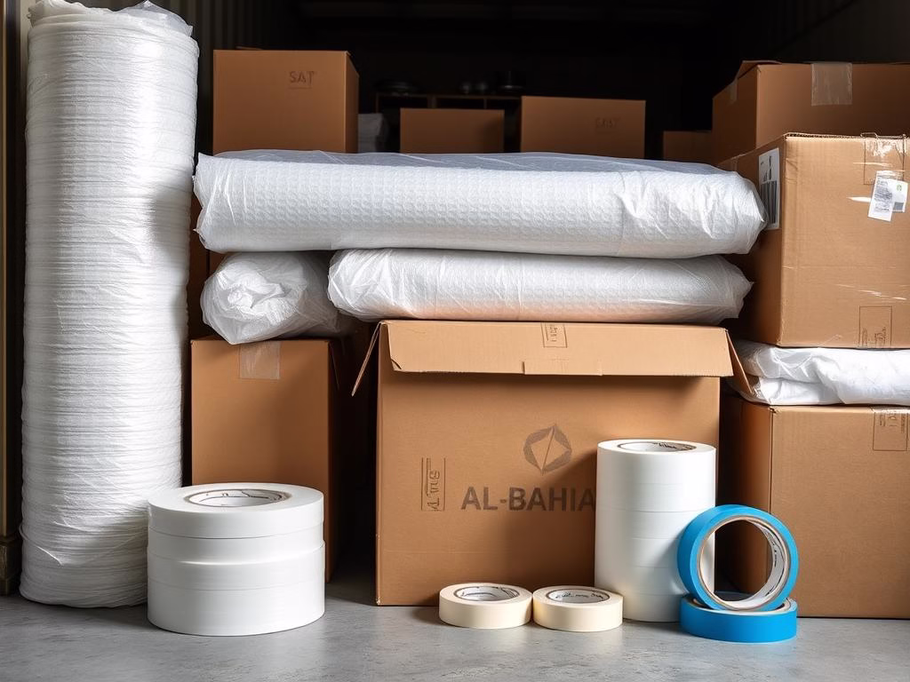 مواد تغليف عالية الجودة مستخدمة في نقل عفش من الباحة إلى جميع مدن المملكة مواد تغليف عالية الجودة مستخدمة في نقل عفش من الباحة إلى جميع مدن المملكة