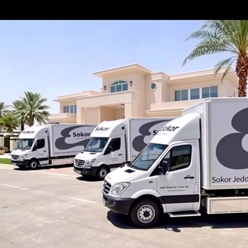 أسطول سيارات حديث من شركة نقل عفش جدة أسطول سيارات حديث من شركة نقل عفش جدة