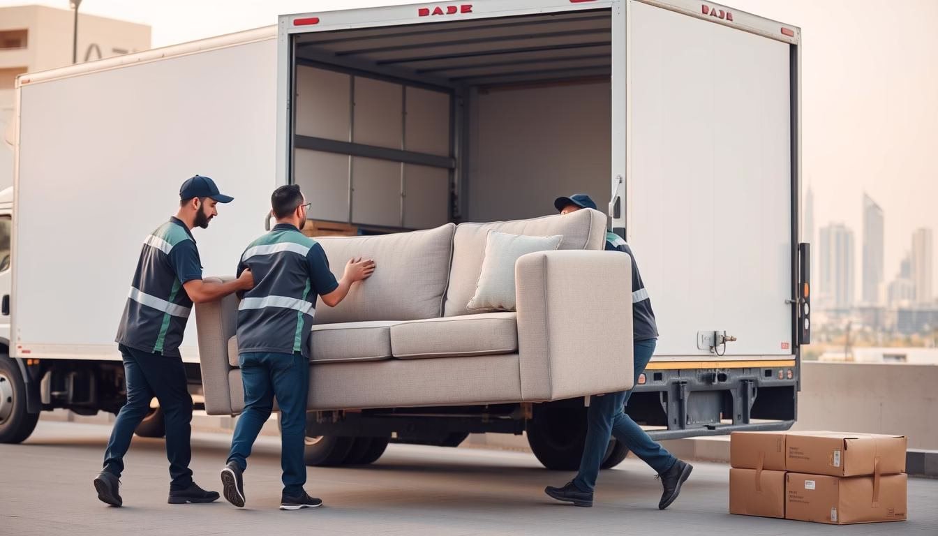 عمالة مدربة لنقل العفش في جدة من شركة صقور جدة