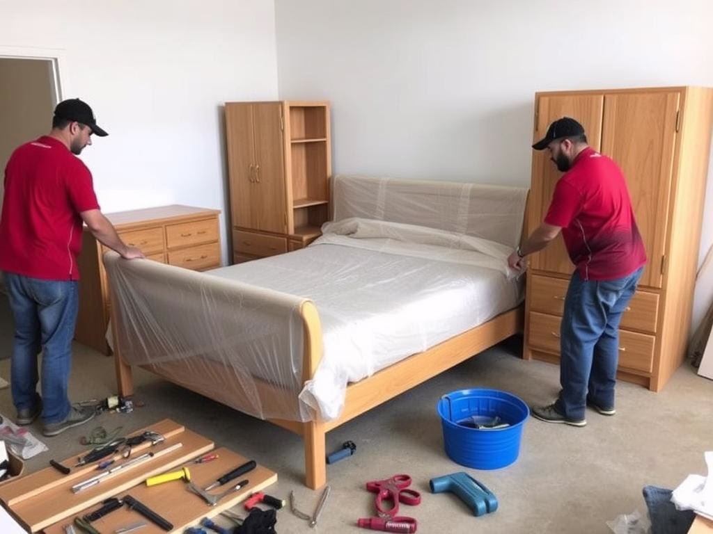 فك وتغليف الأثاث من شركة نقل عفش بجدة فك وتغليف الأثاث من شركة نقل عفش بجدة