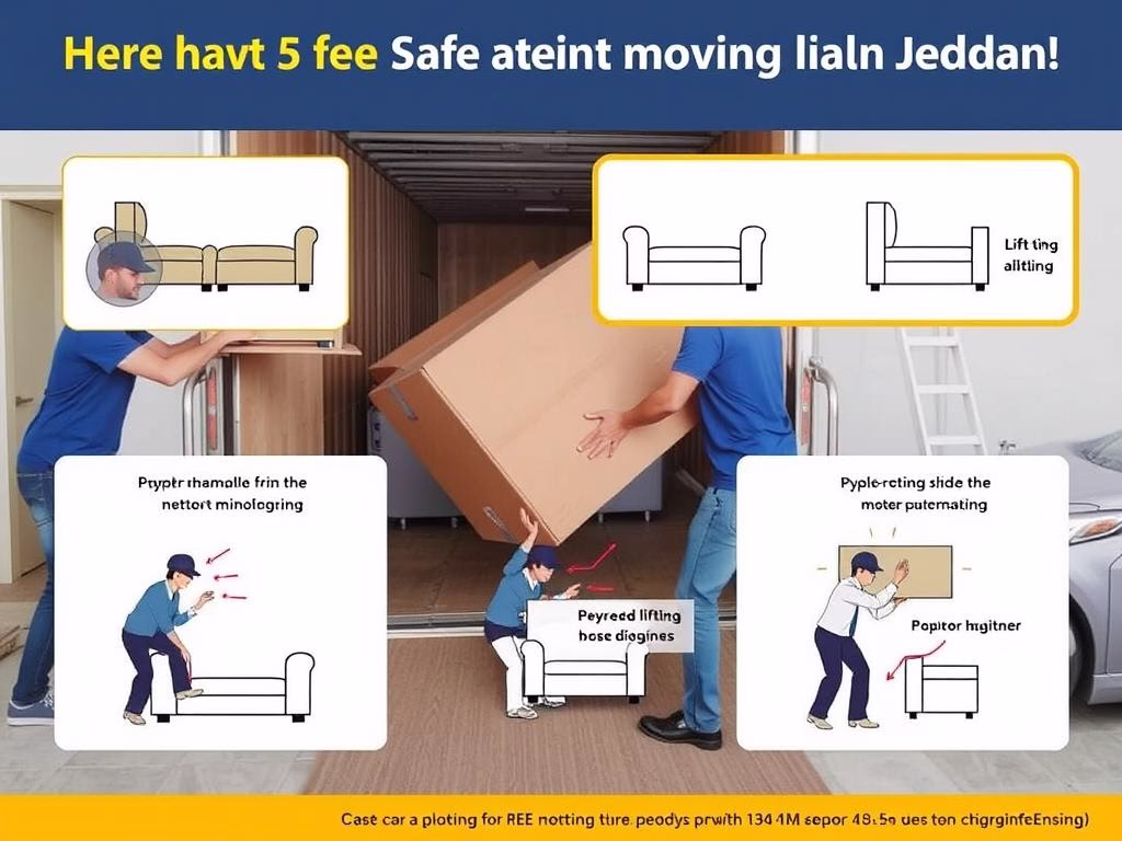 نصائح لنقل الأثاث بأمان في جدة نصائح لنقل الأثاث بأمان في جدة