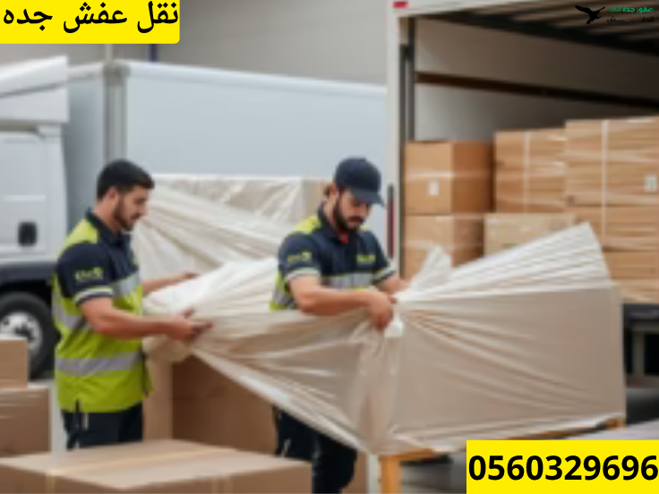 نقل عفش مع التخزين المؤقت في جدة