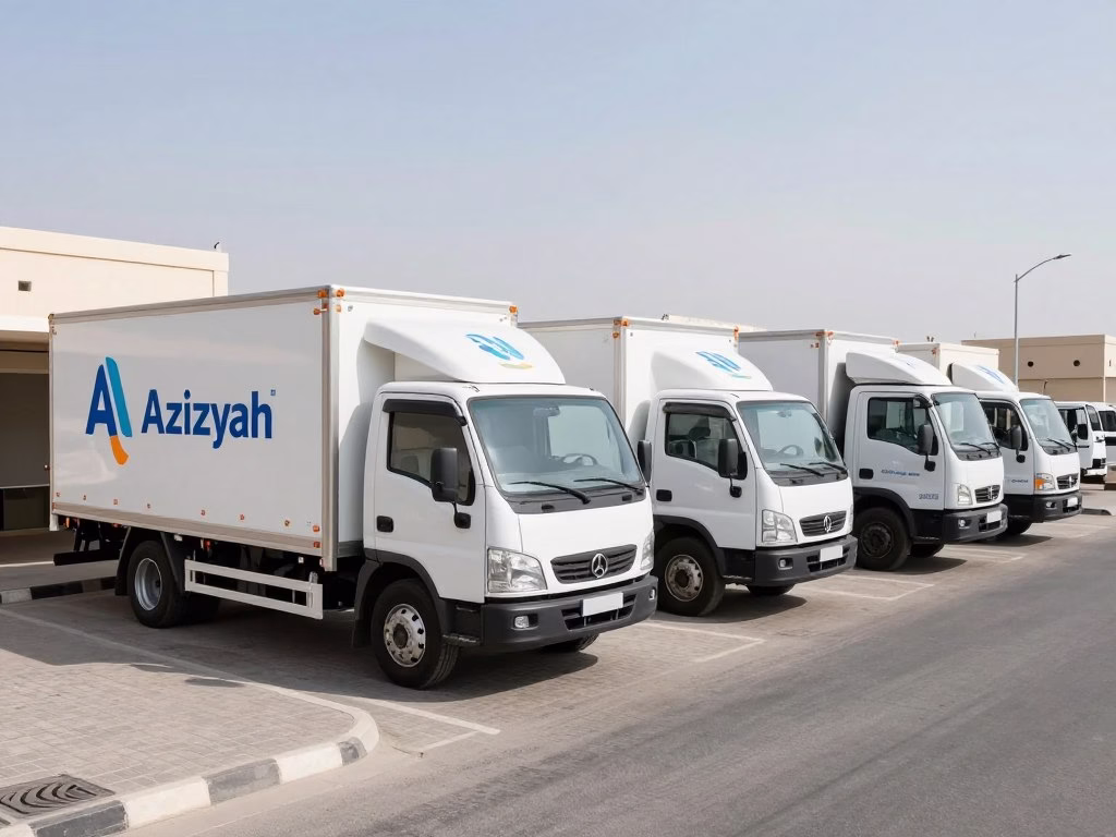 أسطول سيارات حديث لنقل العفش في حي العزيزية جدة أسطول سيارات حديث لنقل العفش في حي العزيزية جدة