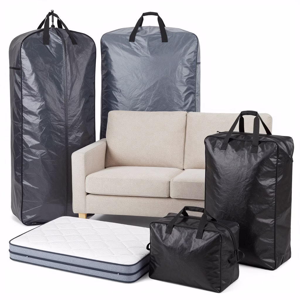 أكياس حماية المفروشات والملابس لنقل العفش من الدمام إلى بيشة أكياس حماية المفروشات والملابس لنقل العفش من الدمام إلى بيشة