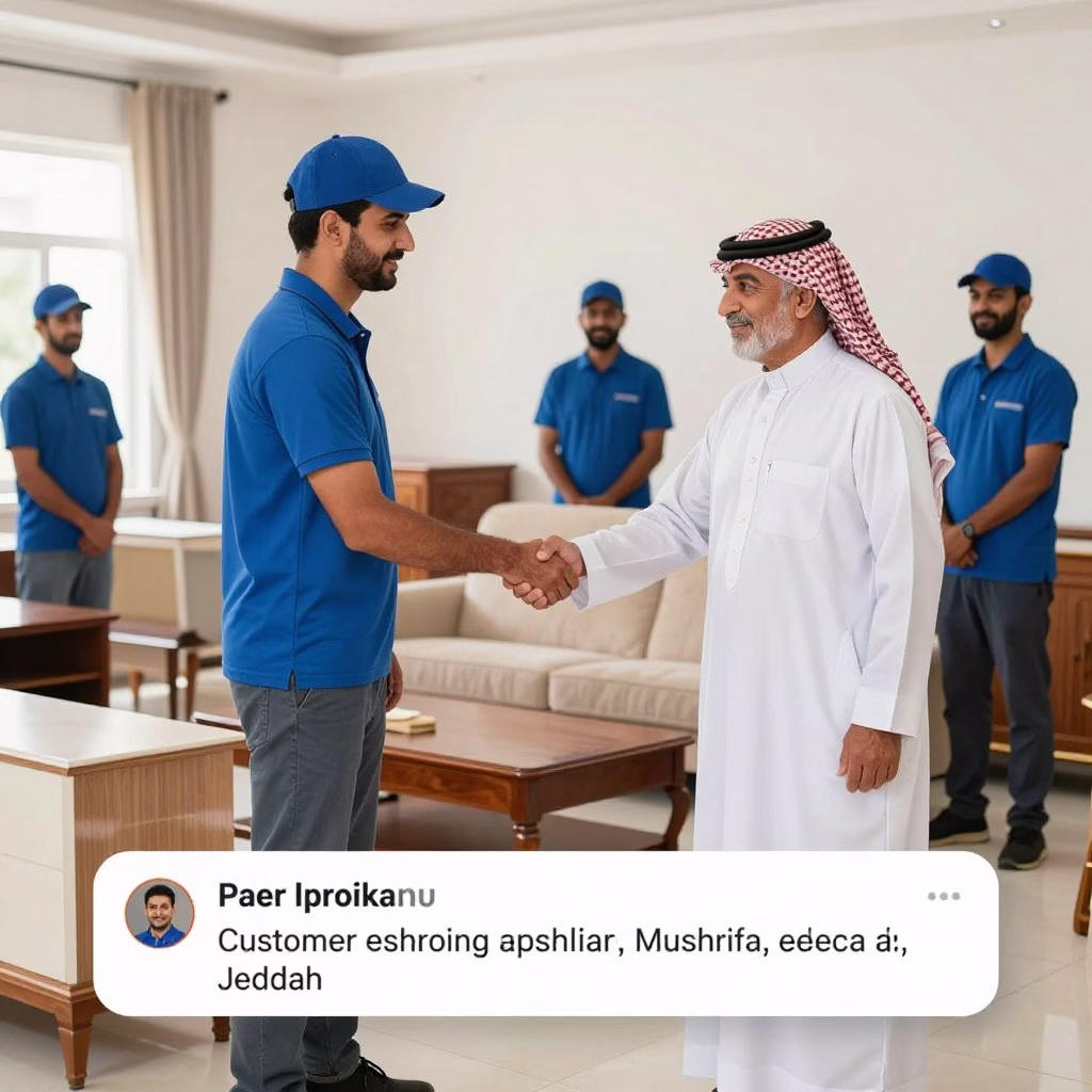 تجربة ناجحة لأحد العملاء مع خدمة نقل العفش في حي مشرفة جدة تجربة ناجحة لأحد العملاء مع خدمة نقل العفش في حي مشرفة جدة