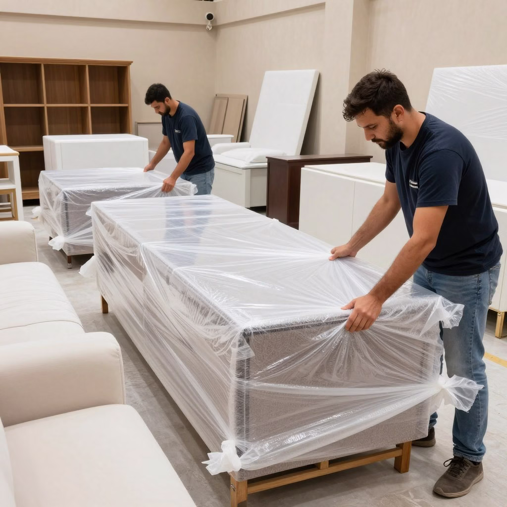 تغليف احترافي للأثاث في حي الكندرة جدة باستخدام مواد عالية الجودة تغليف احترافي للأثاث في حي الكندرة جدة باستخدام مواد عالية الجودة