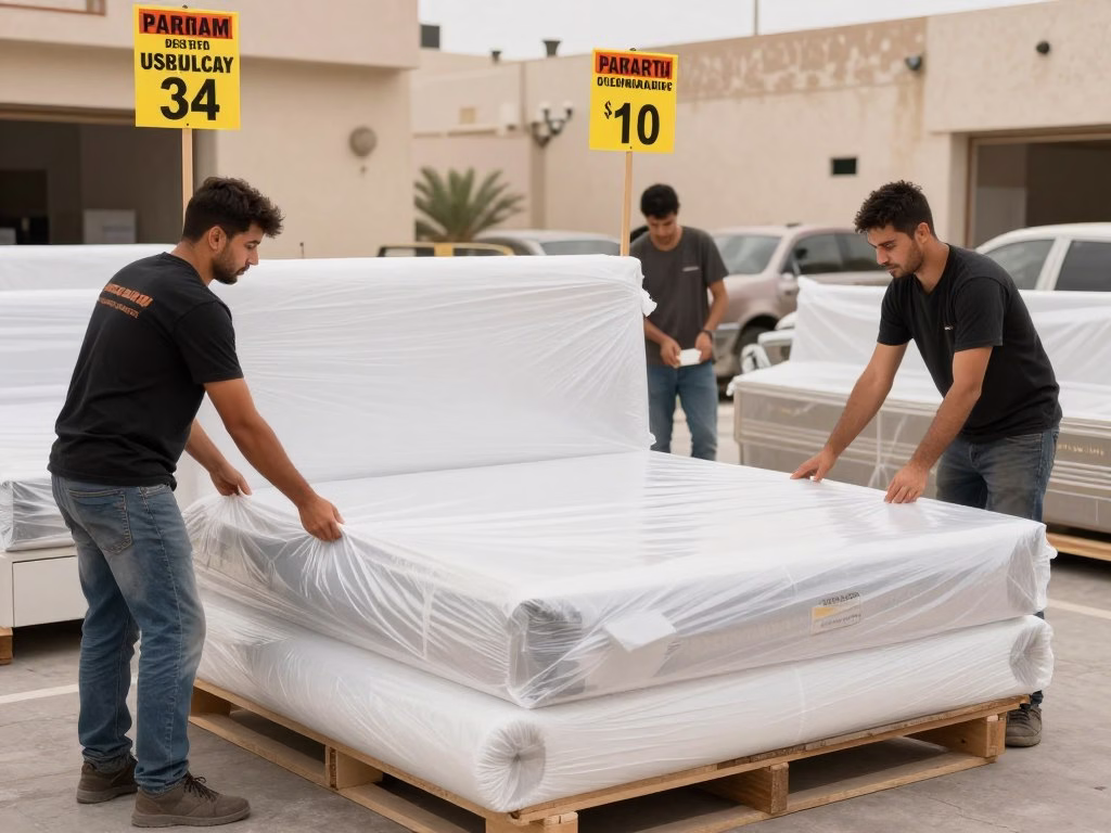 تغليف احترافي للعفش بأسعار مناسبة في حي بريمان جدة تغليف احترافي للعفش بأسعار مناسبة في حي بريمان جدة