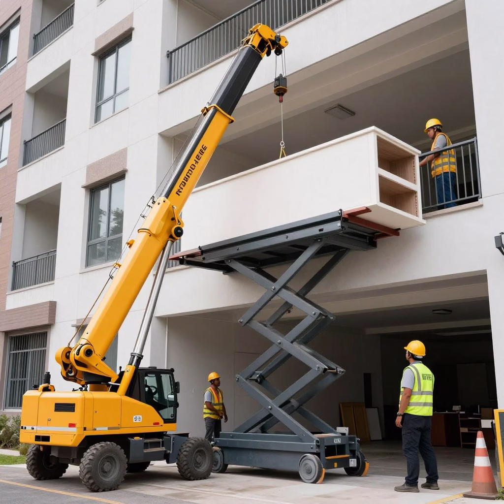 معدات رفع متطورة تستخدمها شركة نقل عفش من الدمام إلى القطيف للأدوار العليا معدات رفع متطورة تستخدمها شركة نقل عفش من الدمام إلى القطيف للأدوار العليا