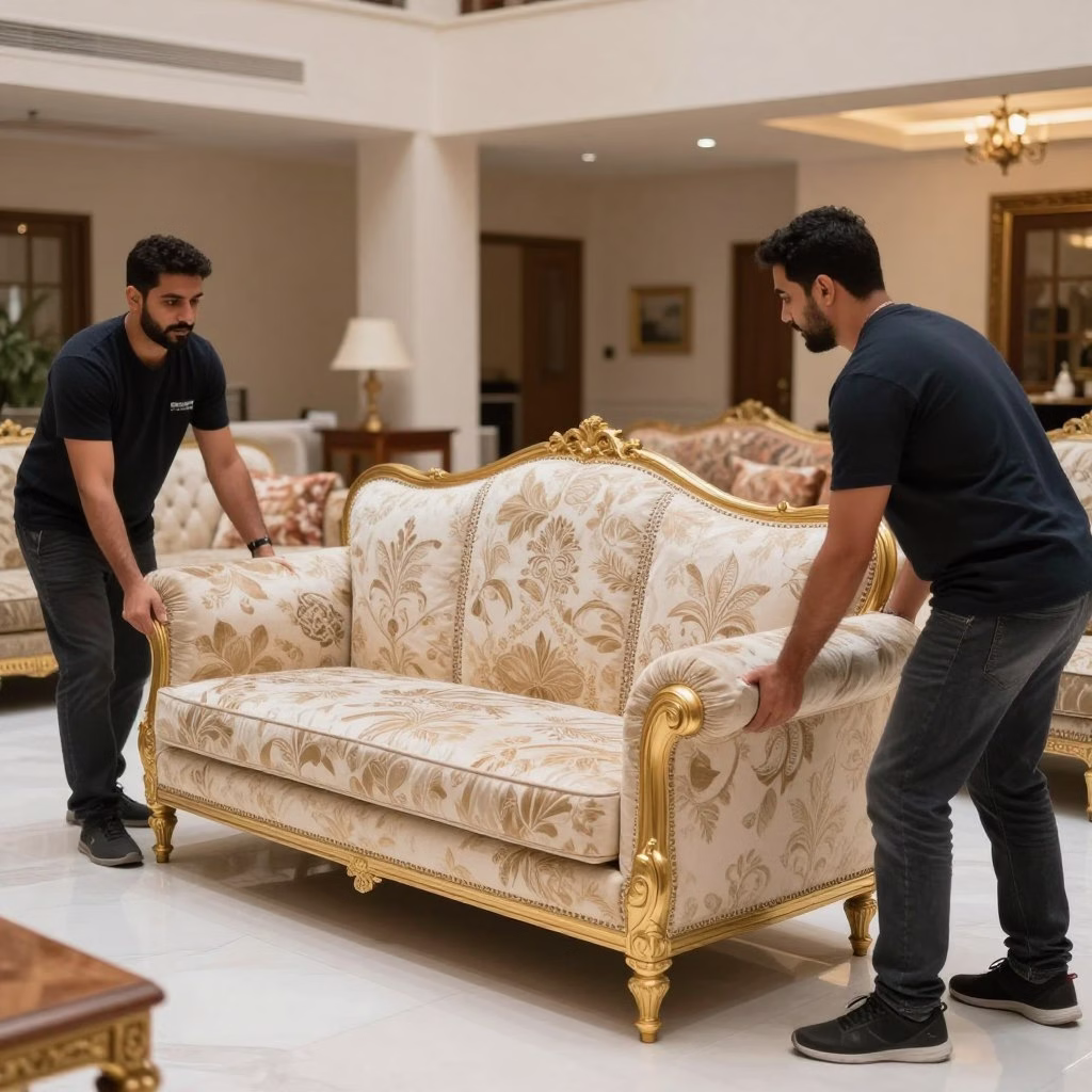 نقل المجالس والصالونات من الدمام إلى القريات نقل المجالس والصالونات من الدمام إلى القريات