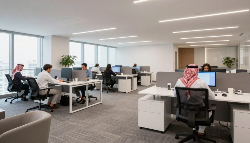 بيئة عمل شركة الحال المتحدة
