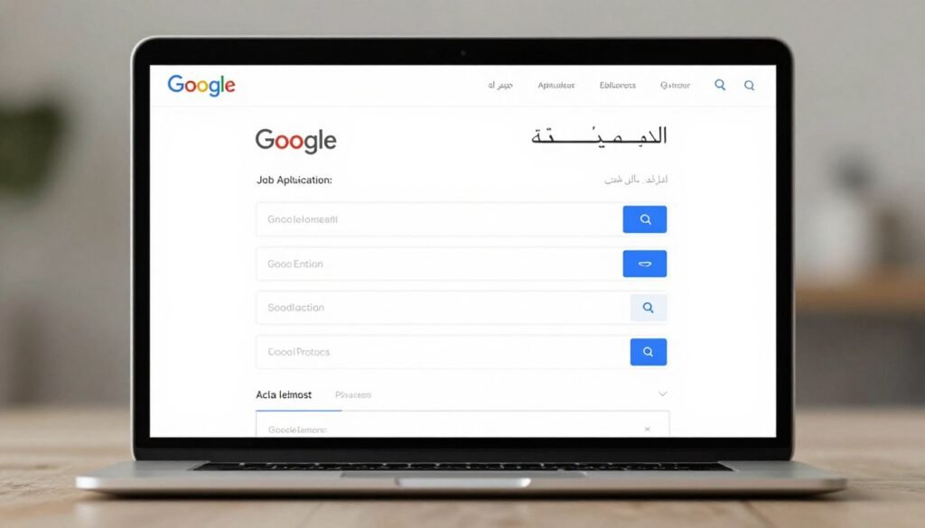 نموذج التقديم الإلكتروني