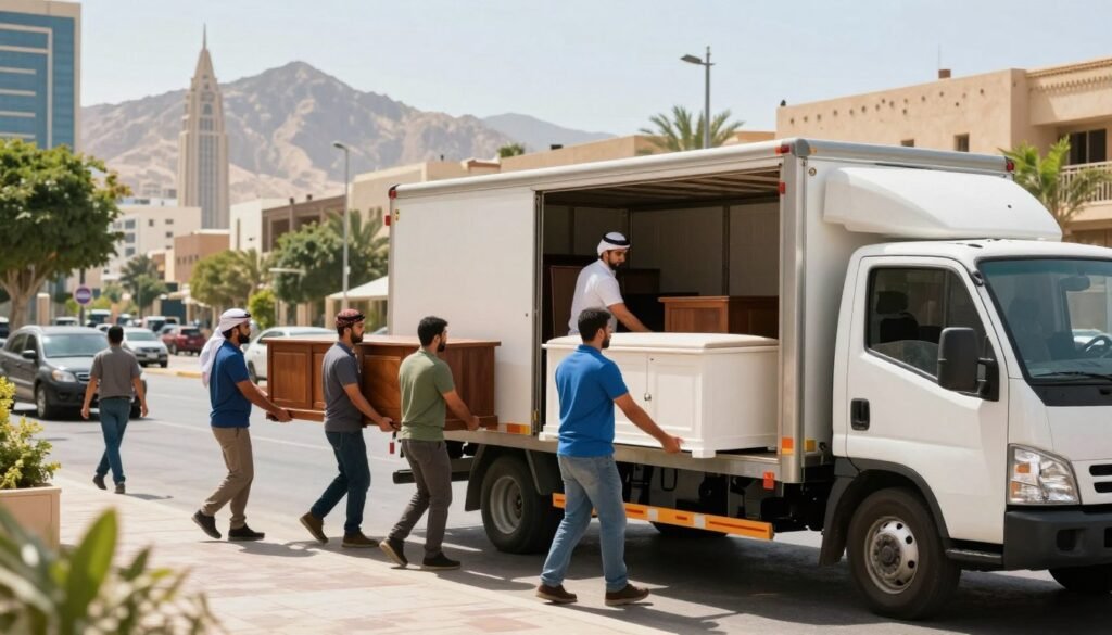 خدمات نقل أثاث في الطائف وأبها وخميس مشيط