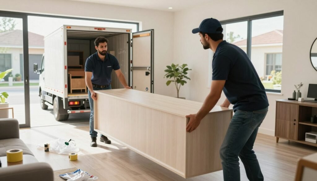 خدمات نقل الأثاث