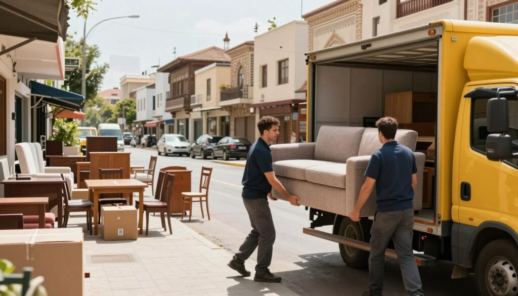 خدمات نقل الأثاث