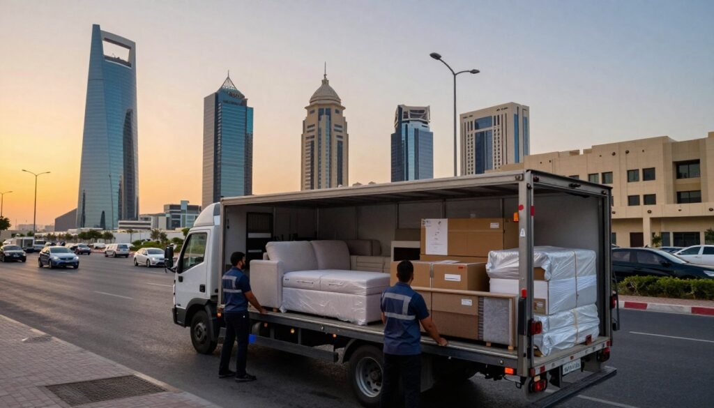خدمات نقل الأثاث في الرياض والدمام