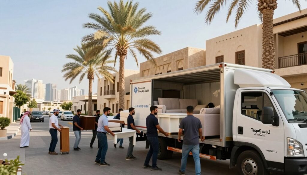 خدمات نقل الأثاث في تبوك وبريدة وحائل