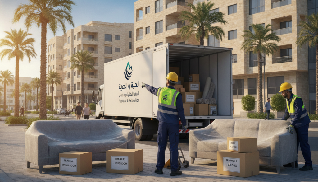 خدمات نقل العفش بحي البحر