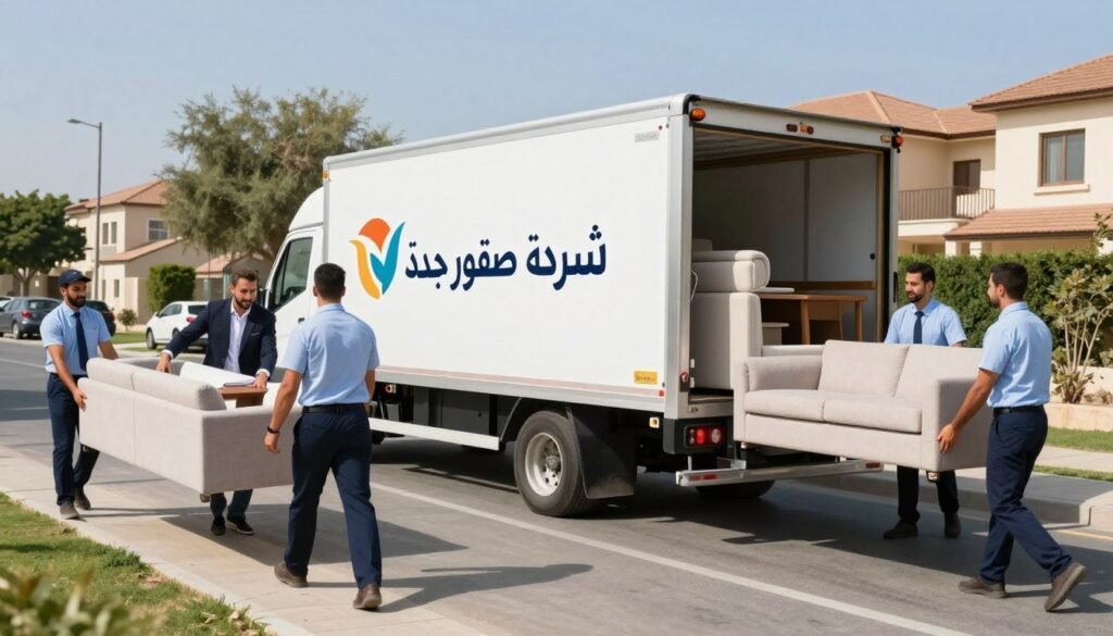 شركة صقور جدة لنقل الأثاث في حي اللقائط والرحمانية