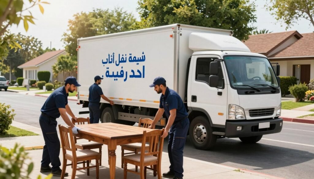 شركة نقل أثاث أحد رفيدة | شركة صقور جدة | 📞 0560329696