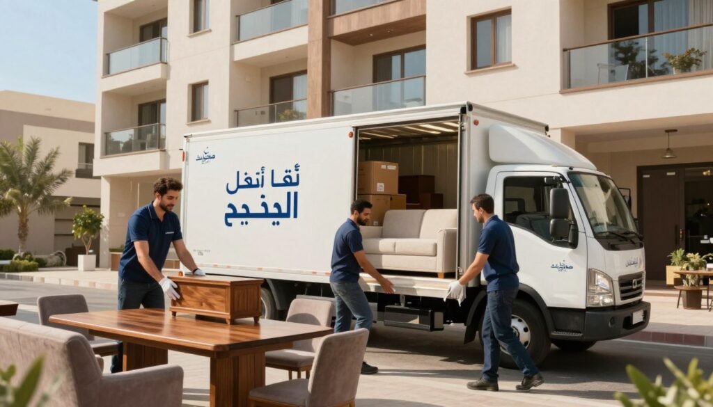 شركة نقل أثاث الوجه | شركة صقور جدة | 📞 0560329696