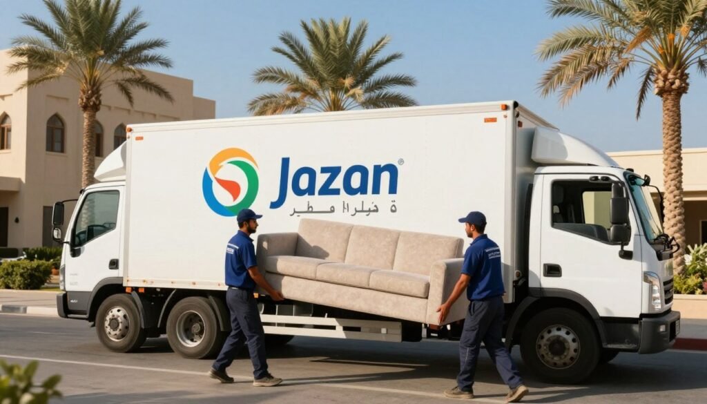 شركة نقل أثاث جازان | شركة صقور جدة | 📞 0560329696