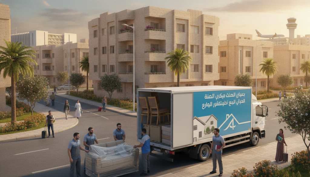 شركة نقل أثاث حي الجامعيين وحي المطار