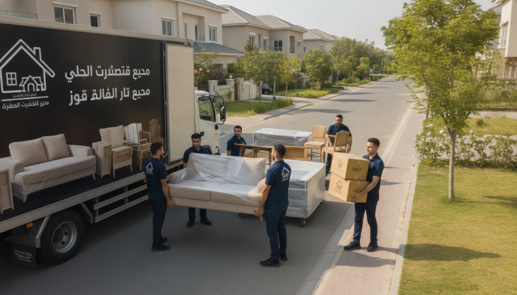 شركة نقل أثاث حي الربوة | شركة صقور جدة | 📞 0560329696