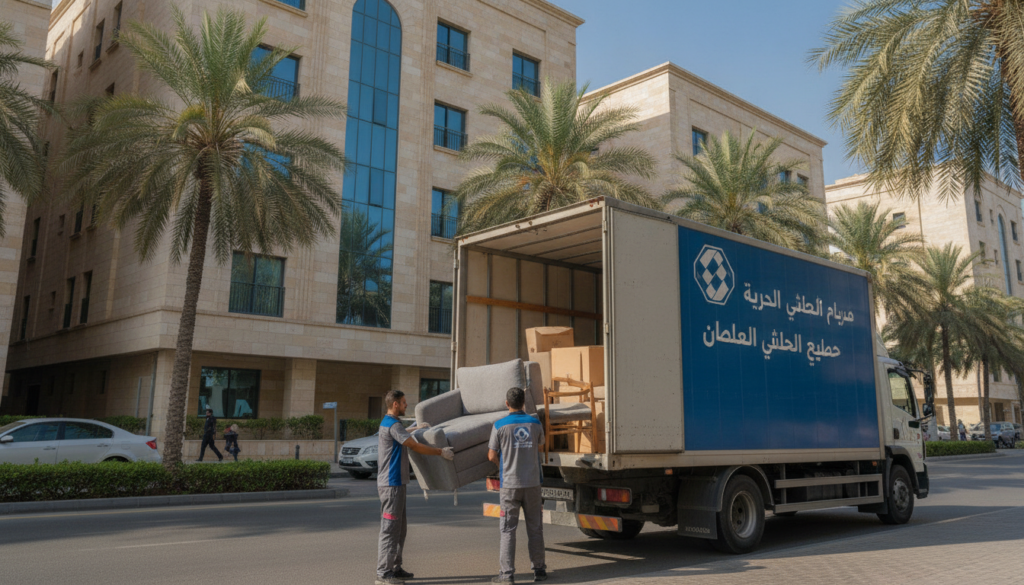 شركة نقل أثاث حي الريان | شركة صقور جدة | 📞 0560329696
