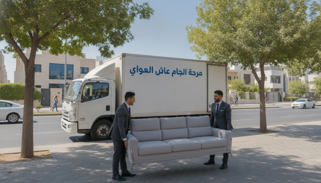 شركة نقل أثاث حي الشوقية | شركة صقور جدة | 📞 0560329696