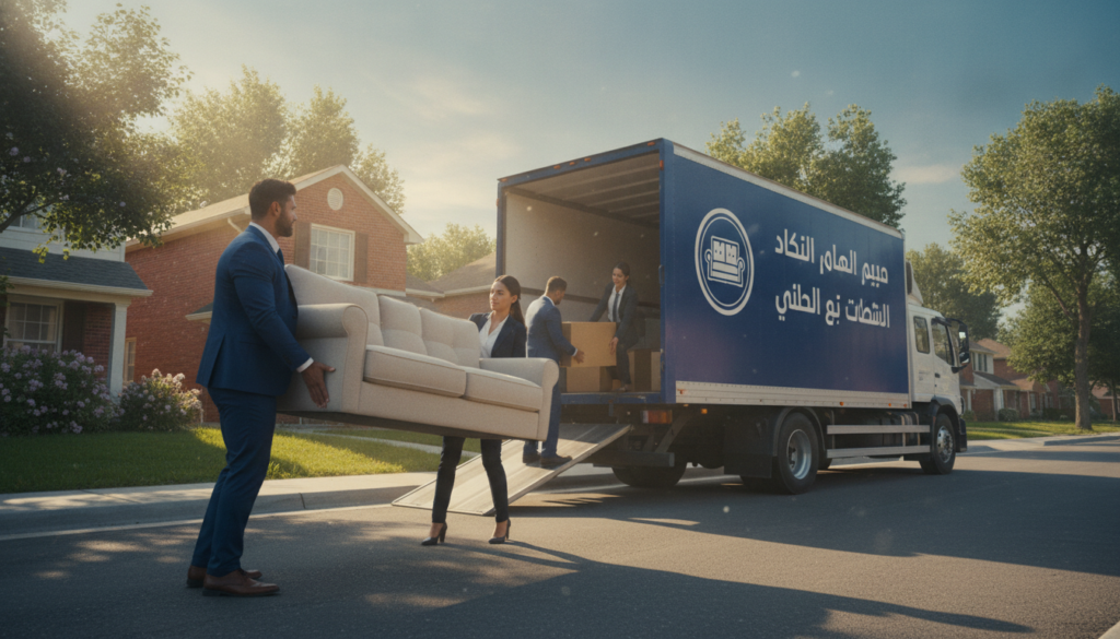 شركة نقل أثاث حي العزيزية | شركة صقور جدة | 📞 0560329696