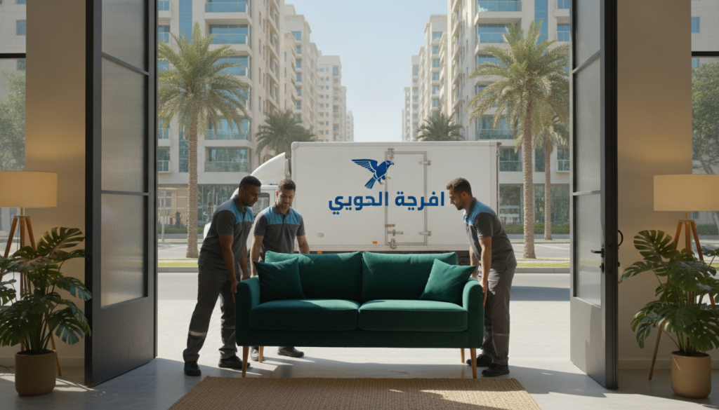 شركة نقل أثاث حي العليا | شركة صقور جدة | 📞 0560329696