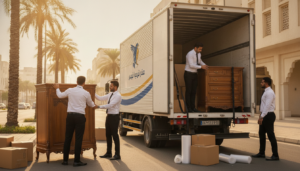 شركة نقل أثاث حي المنتزه | شركة صقور جدة | 📞 0560329696