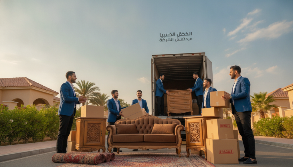 شركة نقل أثاث حي الهجرة | شركة صقور جدة | 📞 0560329696