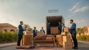 شركة نقل أثاث حي الهجرة | شركة صقور جدة | 📞 0560329696