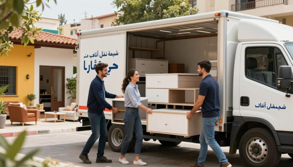 شركة نقل أثاث حي قارا | شركة صقور جدة | 📞 0560329696