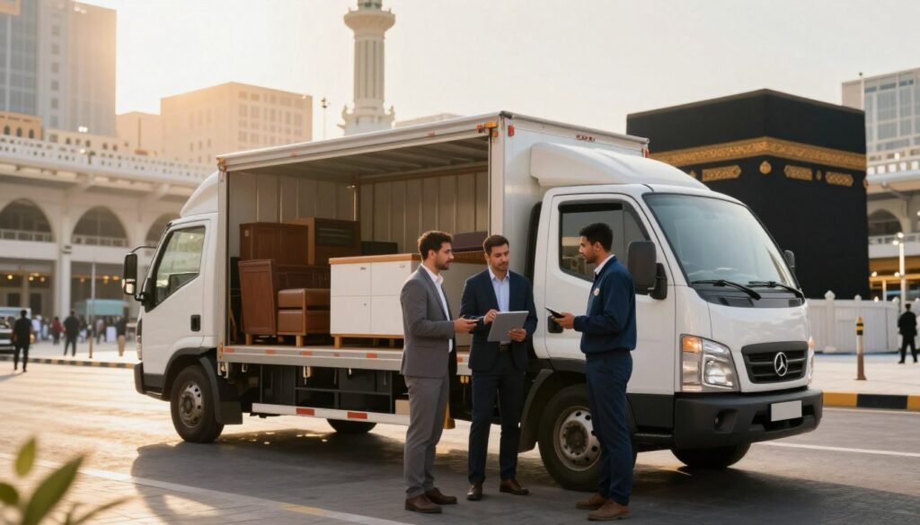 شركة نقل أثاث مكة المكرمة | شركة صقور جدة | 📞 0560329696