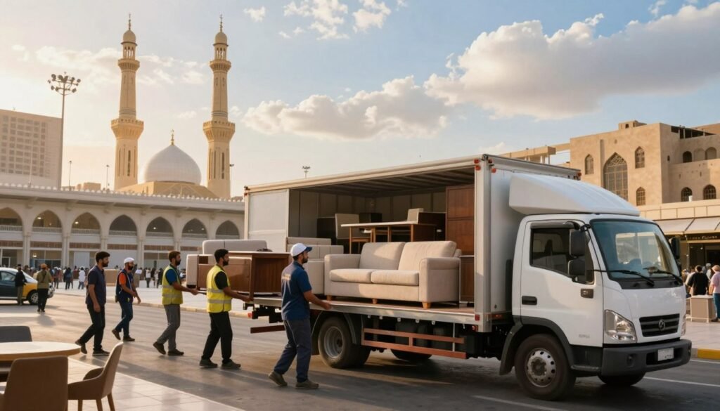 شركة نقل أثاث مكة المكرمة والمدينة المنورة