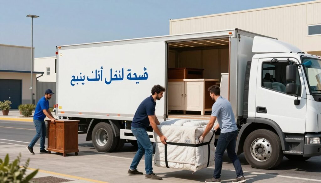 شركة نقل أثاث ينبع | شركة صقور جدة | 📞 0560329696