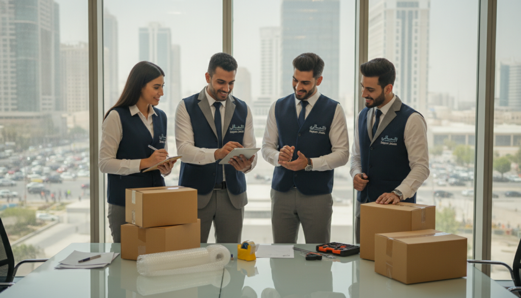 فريق عمل شركة صقور جدة