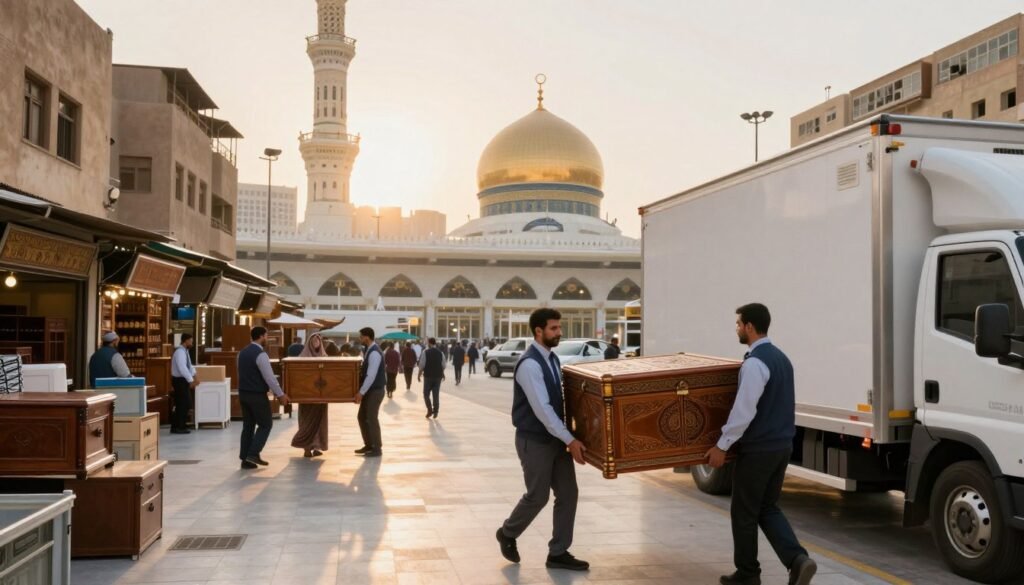 نقل أثاث مكة المكرمة والمدينة المنورة