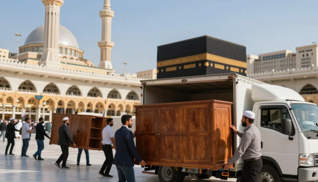نقل الأثاث في مكة المكرمة والمدينة المنورة