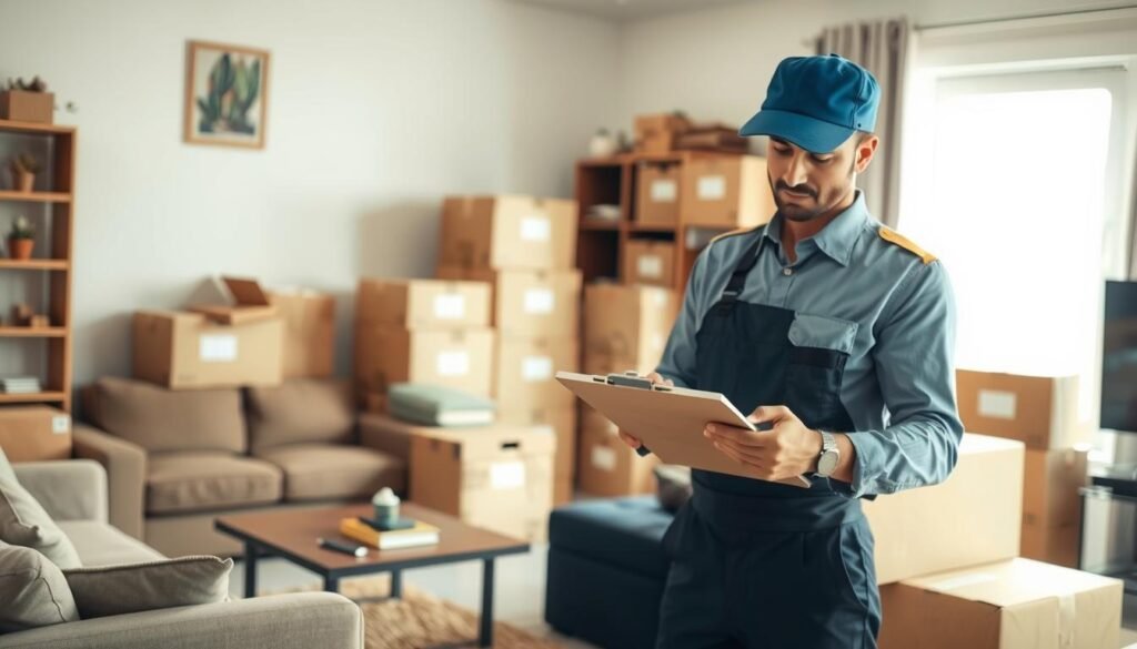 تسجيل قطع العفش قبل نقل الأثاث من جدة