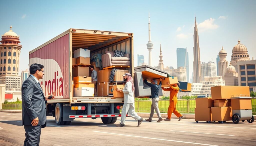 نقل عفش من جدة إلى الرياض بين مدن المملكة
